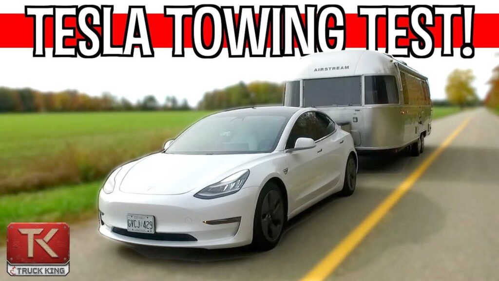 Tesla towing